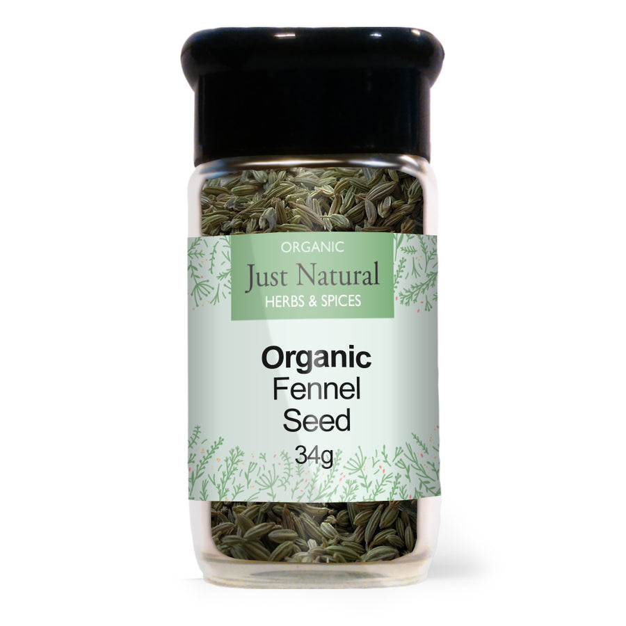 Just Natural Organic Fennel Seed 34g