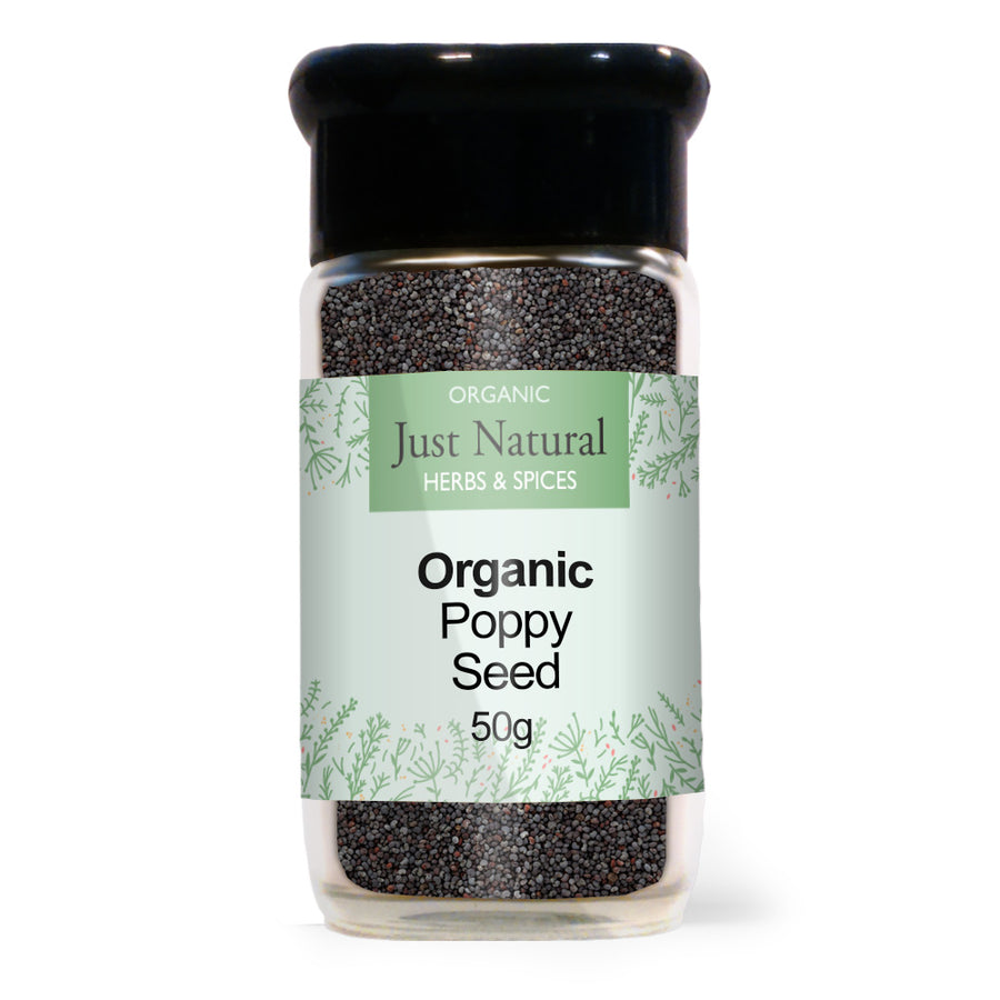 Just Natural Organic Poppy Seed 50g