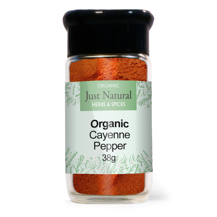 Just Natural Organic Cayenne Pepper 38g