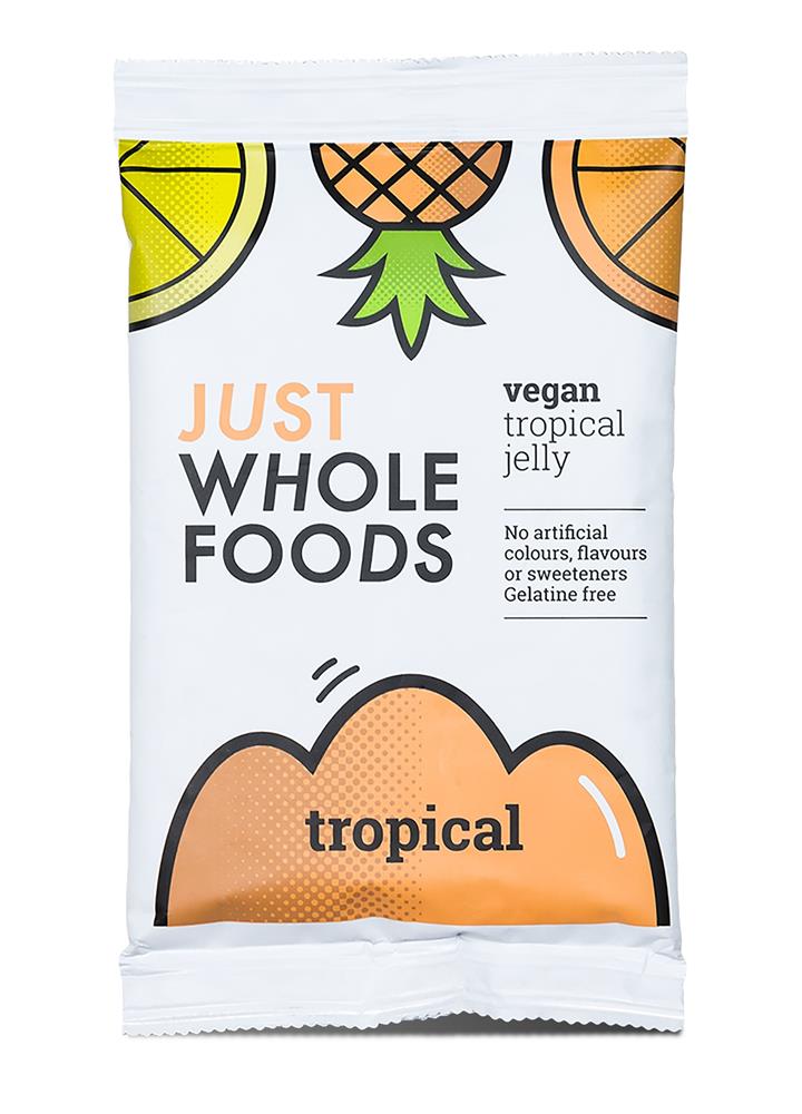 Just Wholefoods Vegan Tropical Fruits Jelly 85g