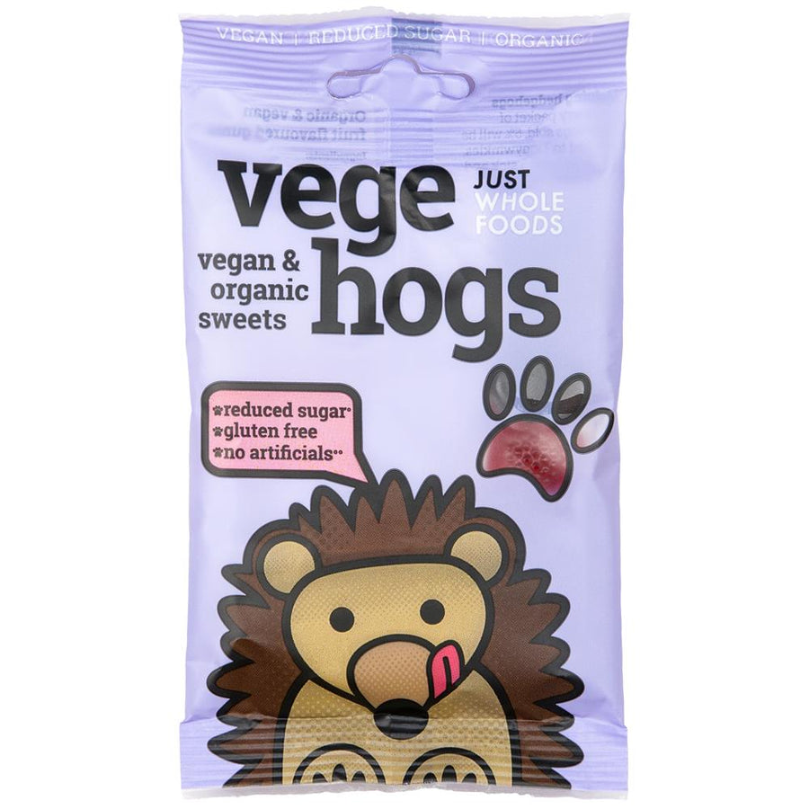 Just Wholefoods Vegan & Organic VegeHogs 70g