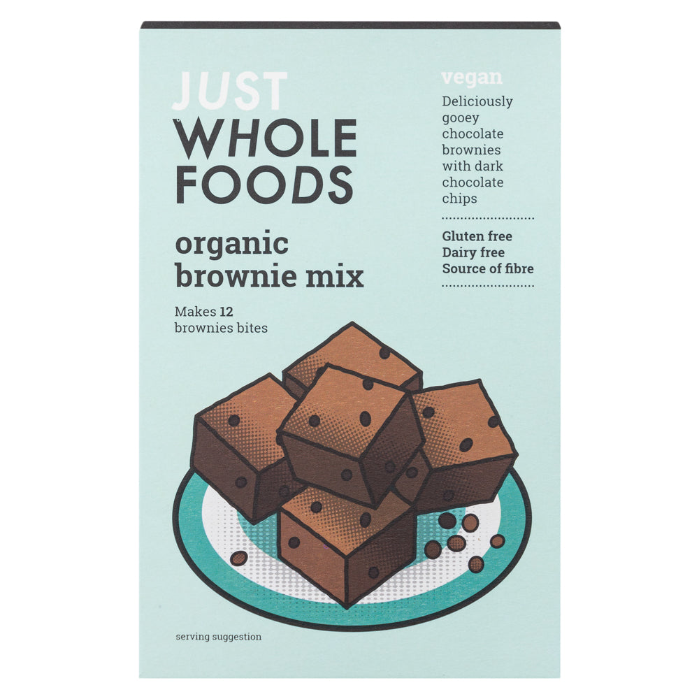 Just Wholefoods Organic & Vegan Brownie Mix 270g