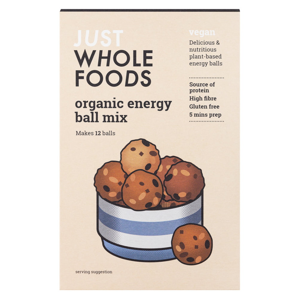 Just Wholefoods Organic & Vegan Energy Ball Mix 140g