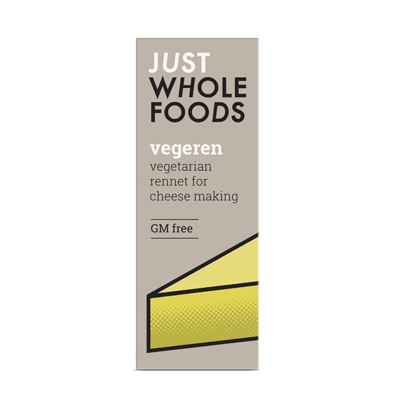 Just Wholefoods Vegeren - Vegetarian Rennet 30ml