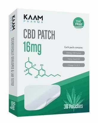 Kaam Pharma 16mg CBD Isolate Patches - 30 Pack