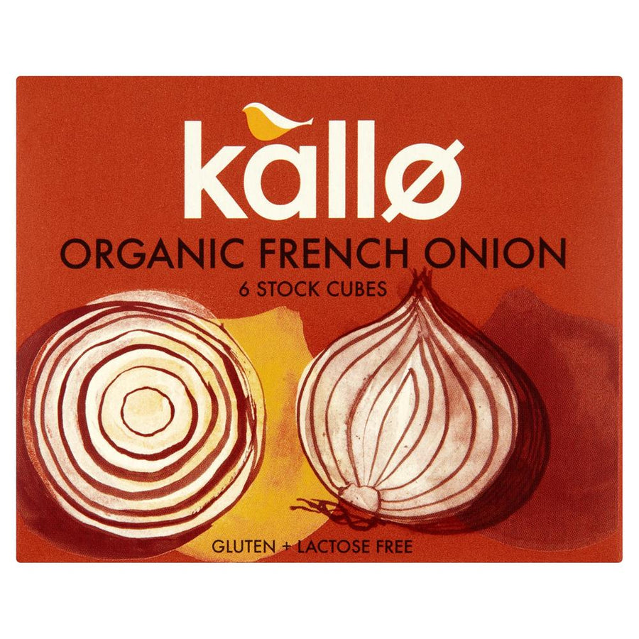 Kallo Organic French Onion Stock Cubes 66g