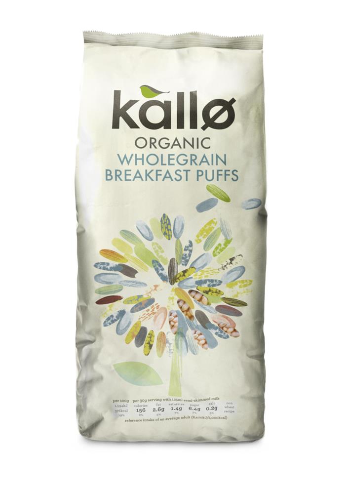 Kallo Organic Puffed Rice Cereal 275g