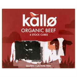 Kallo Organic Beef Stock Cubes 66g