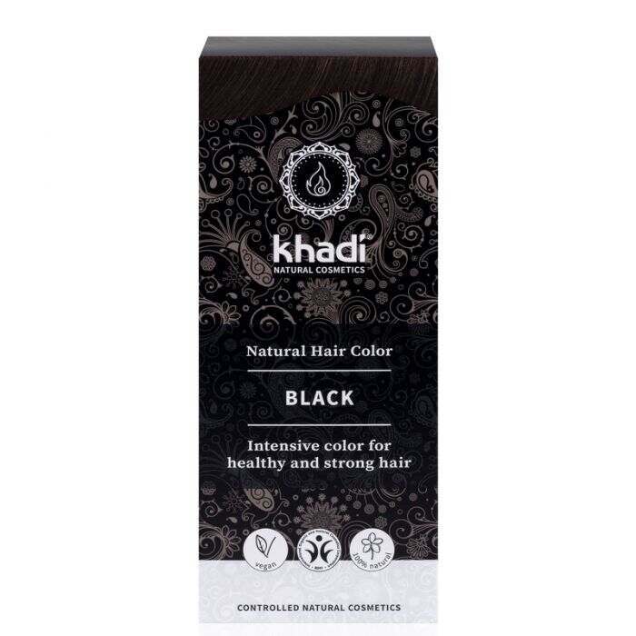 Khadi Natural Herbal Hair Colour Black 100g