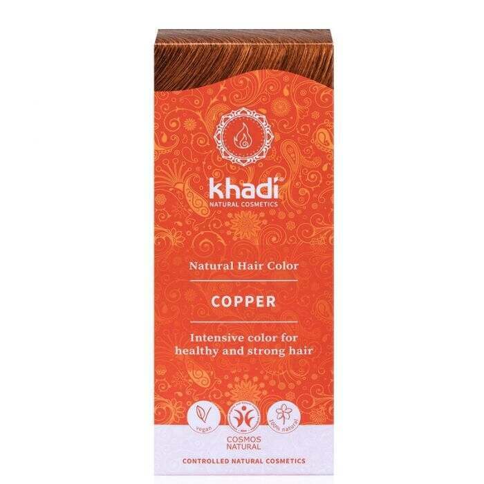 Khadi Natural Herbal Hair Colour Copper 100g