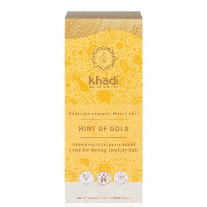Khadi Natural Herbal Hair Colour Golden Hint 100g