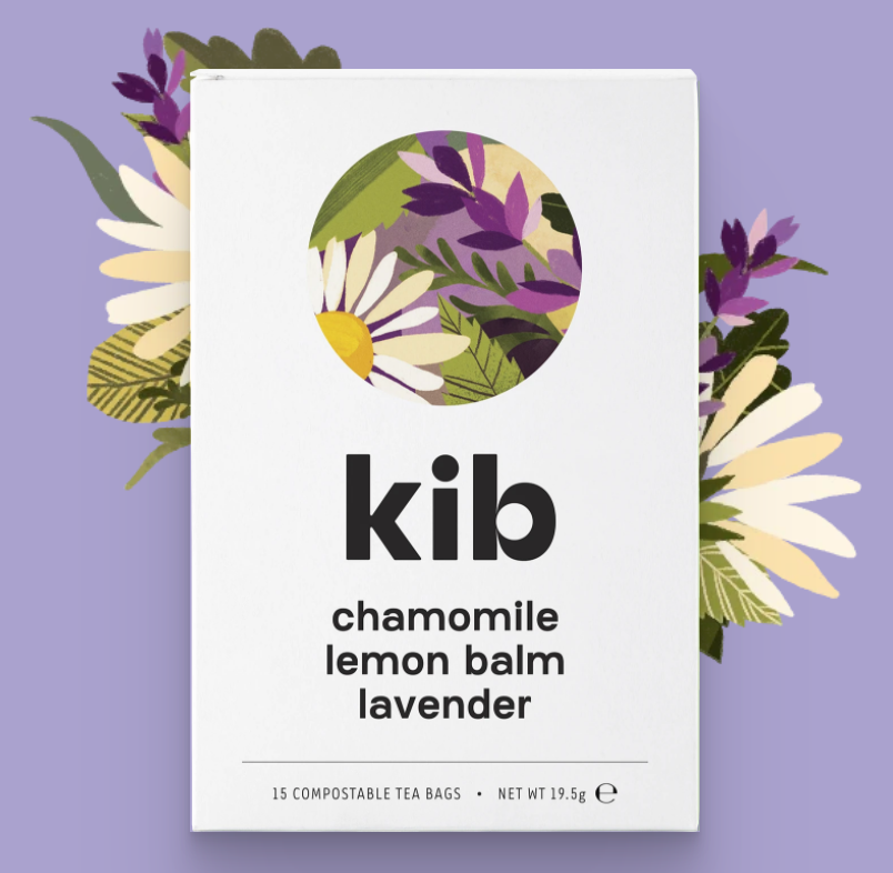 Kib Chamomile Lemon Balm & Lavender Tea - 15 Bags