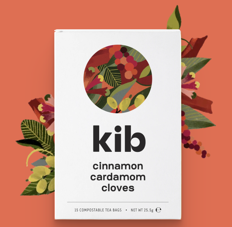 Kib Cinnamon Cardamom & Clove Tea - 15 Bags