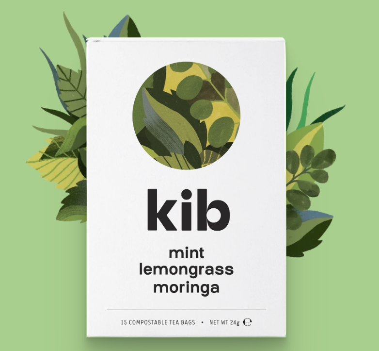Kib Mint Lemongrass & Moringa Tea - 15 Bags