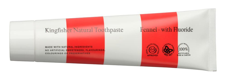 Kingfisher Fennel Toothpaste with Fluoride 100ml