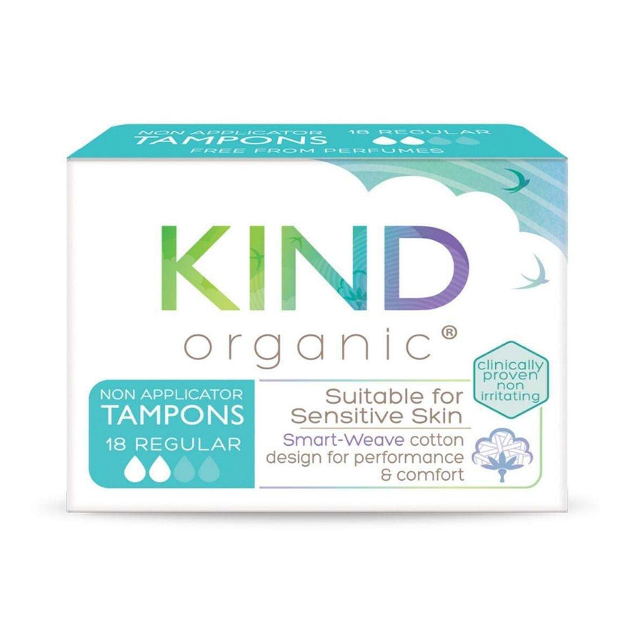 Kind Organic Regular Non-Applicator Tampons 18s