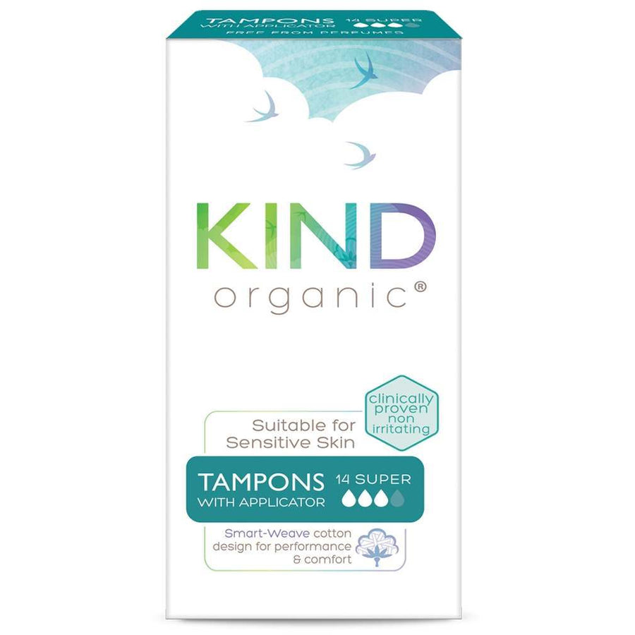 Kind Organic Super Applicator Tampons 14s