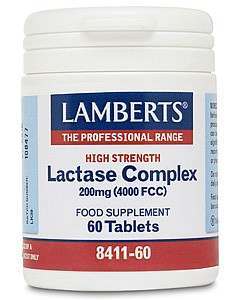 Lamberts Lactase Complex 350mg 60 Tablets