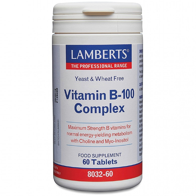 Lamberts B-100 Complex 60 Tablets