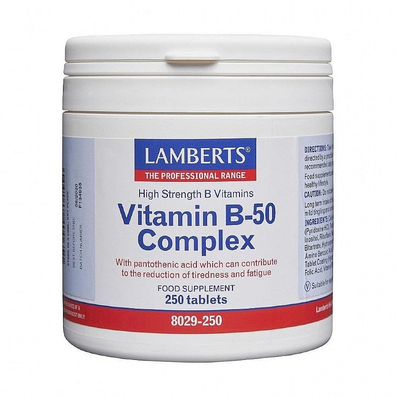 Lamberts B-50 Complex 250 Tablets