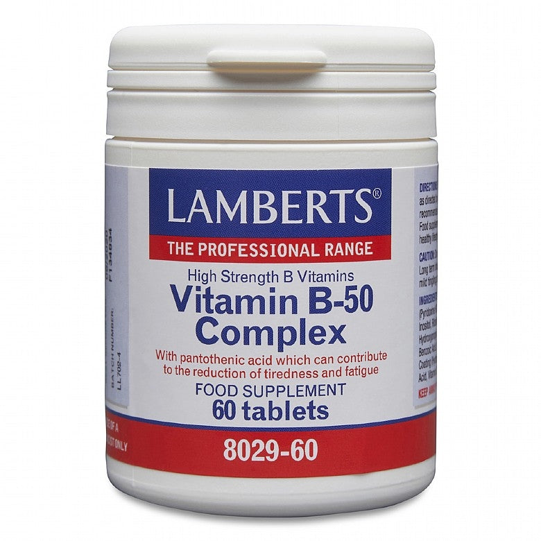 Lamberts B-50 Complex 60 Tablets