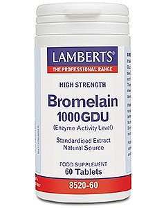 Lamberts Bromelain 1000GDU 60 Tablets