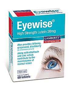Lamberts Eyewise High Strength Lutein 20mg - 60 Tablets