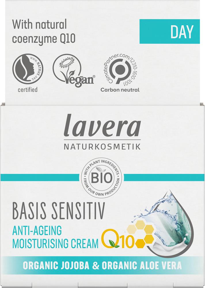 Lavera Basis Sensitive Q10 Anti Ageing Moisturising Cream 50ml