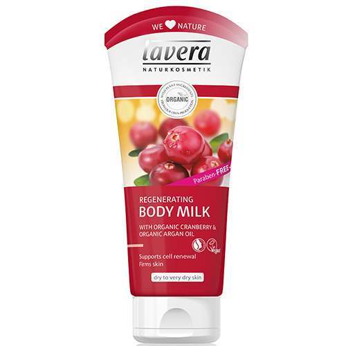 Lavera Regenerating Organic Argan Oil & Cranberry Body Milk 200ml