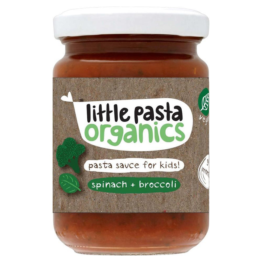 Little Pasta Organics Broccoli & Spinach Pasta Sauce 130g