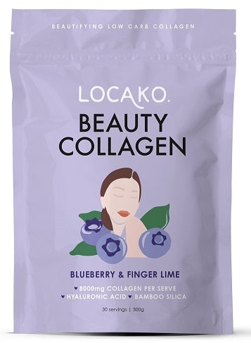 Locako Beauty Collagen - Blueberry & Fingerlime 300g