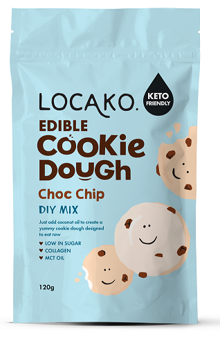 Locako Cookie Dough Choc Chip DIY Mix 120g