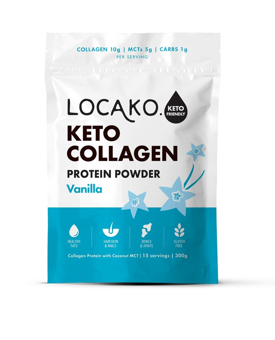 Locako Keto Collagen Vanilla Protein Powder 300g