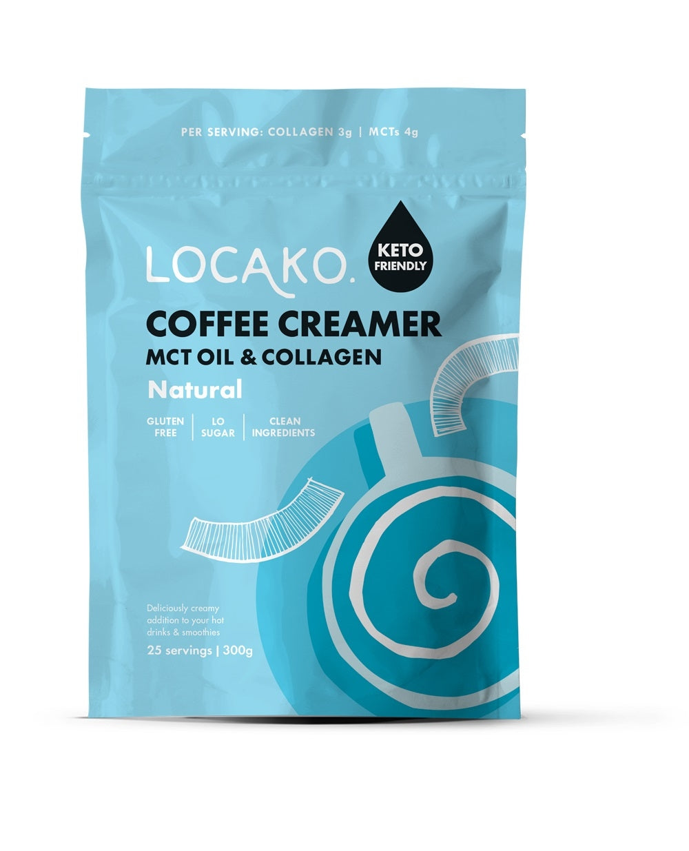 Locako Keto Natural Coffee Creamer 300g