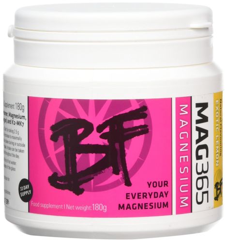 Mag 365 Magnesium BF Supplement Exotic Lemon 180g