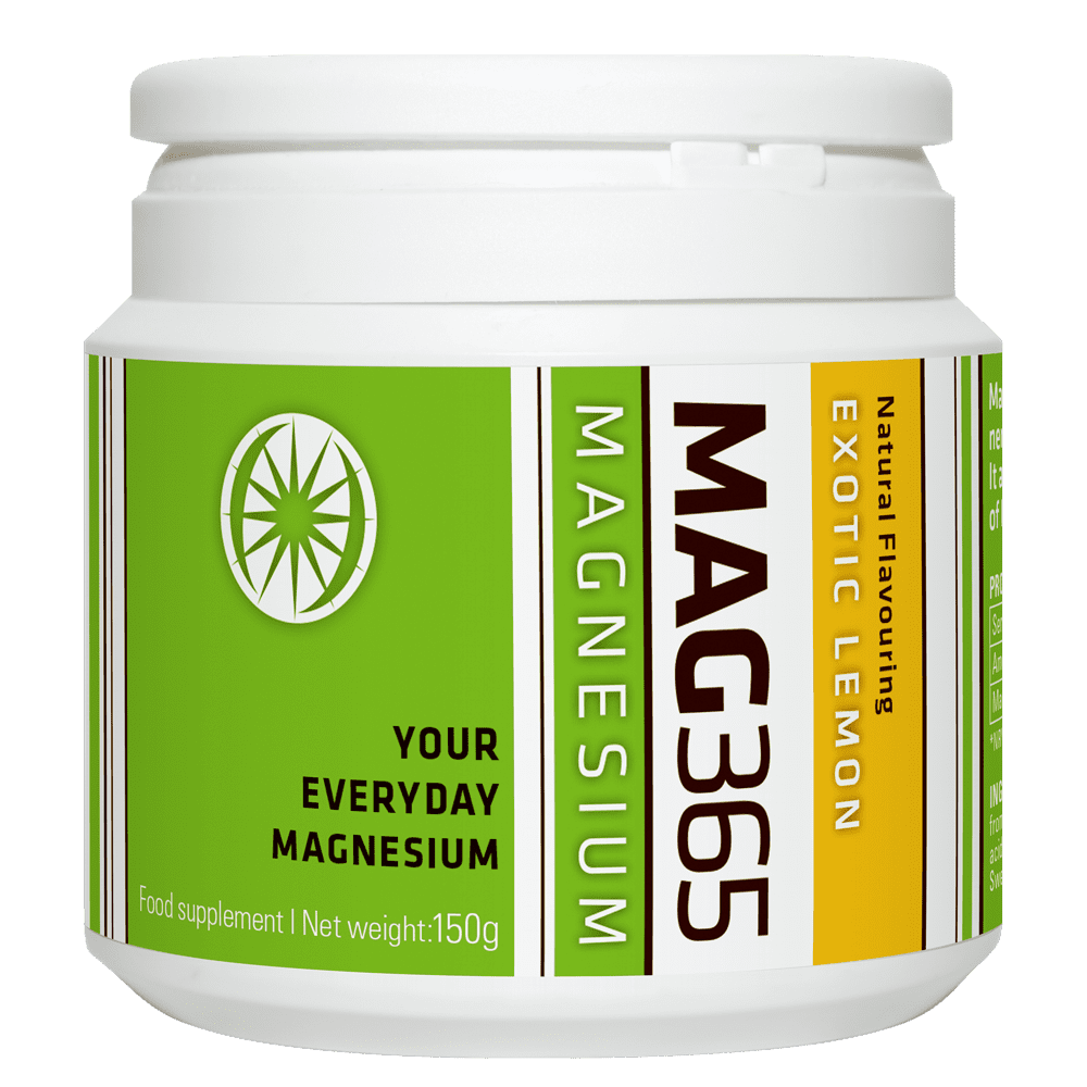 Mag 365 Magnesium Supplement Exotic Lemon 150g