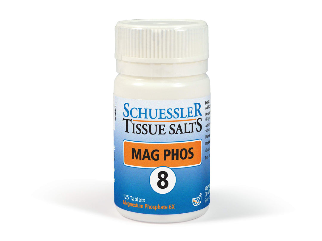 Schuessler Mag Phos No.8 Tissue Salts 125 Tablets