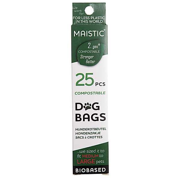 Maistic Compostable Dog Bag - Large 25 Per Pack