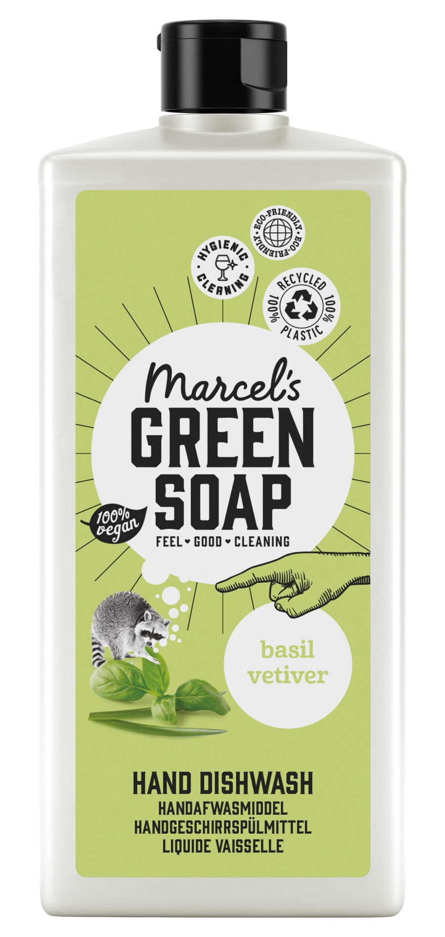Marcelâ€™s Green Soap Basil & Vetiver Dishwash 500ml
