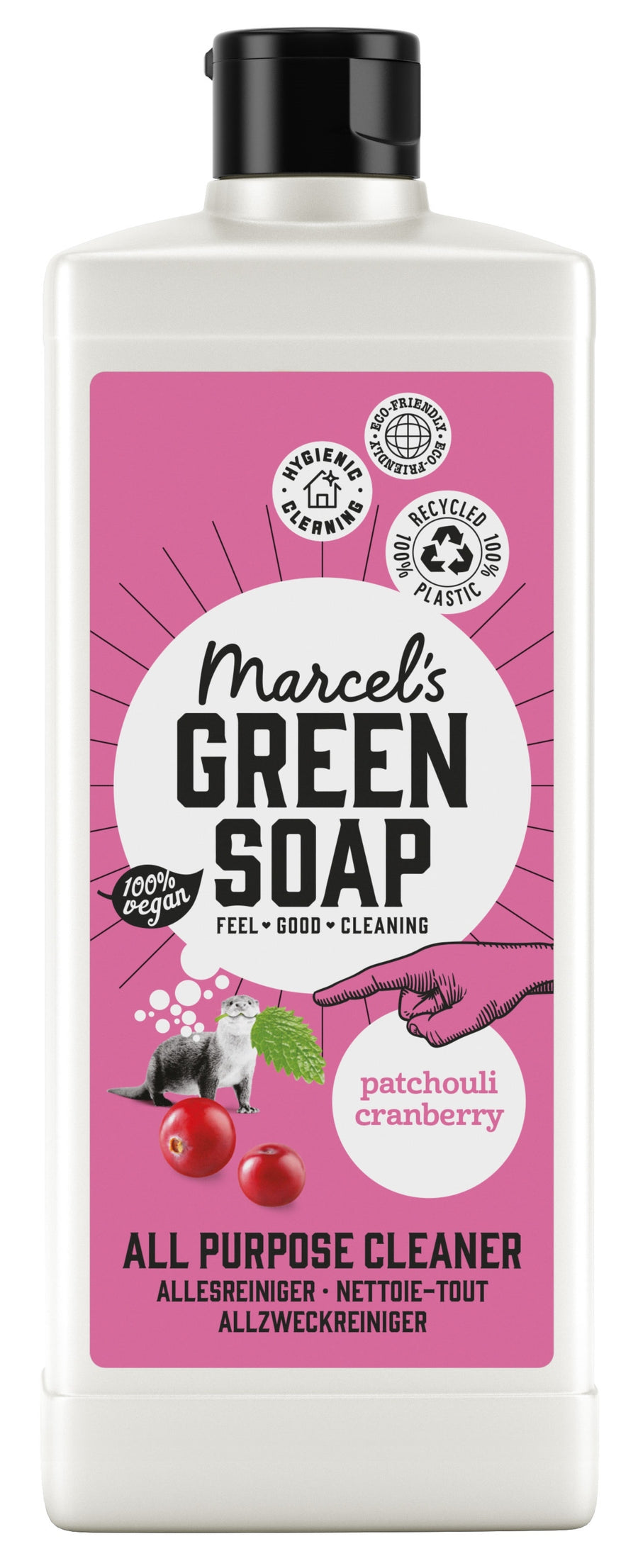 Marcel's Green Soap Patchouli & Cranberry All Purpose Cleaner 750ml