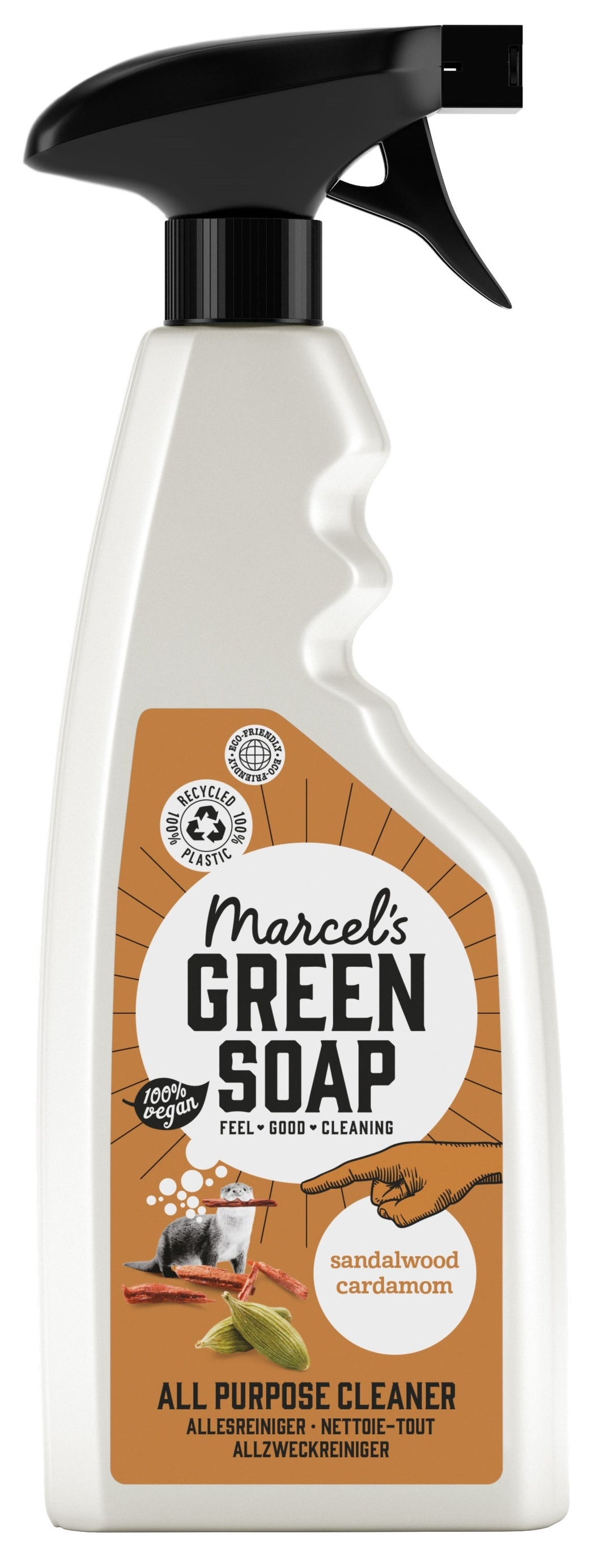 Marcel's Green Soap Sandalwood & Cardamom All Purpose Cleaner Spray 500ml