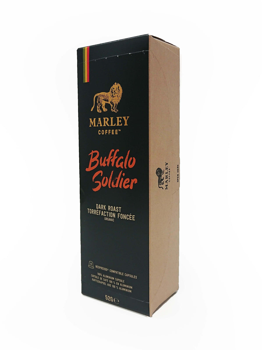 Marley Coffee Buffalo Soldier Nespresso Compatible Capsules - Pack of 10