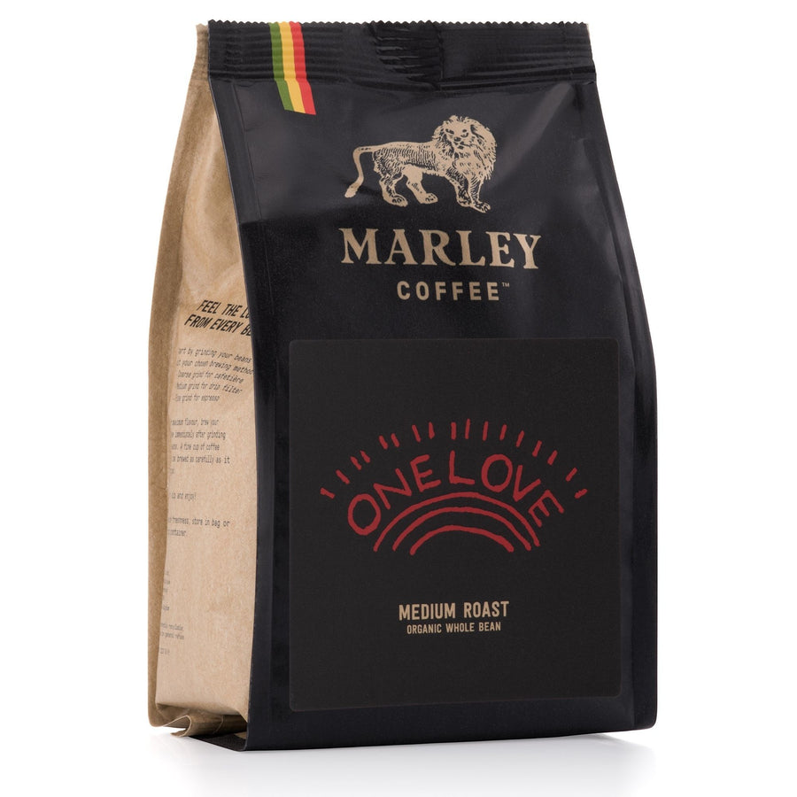 Marley Coffee One Love Whole Bean Medium Roast Coffee 227g