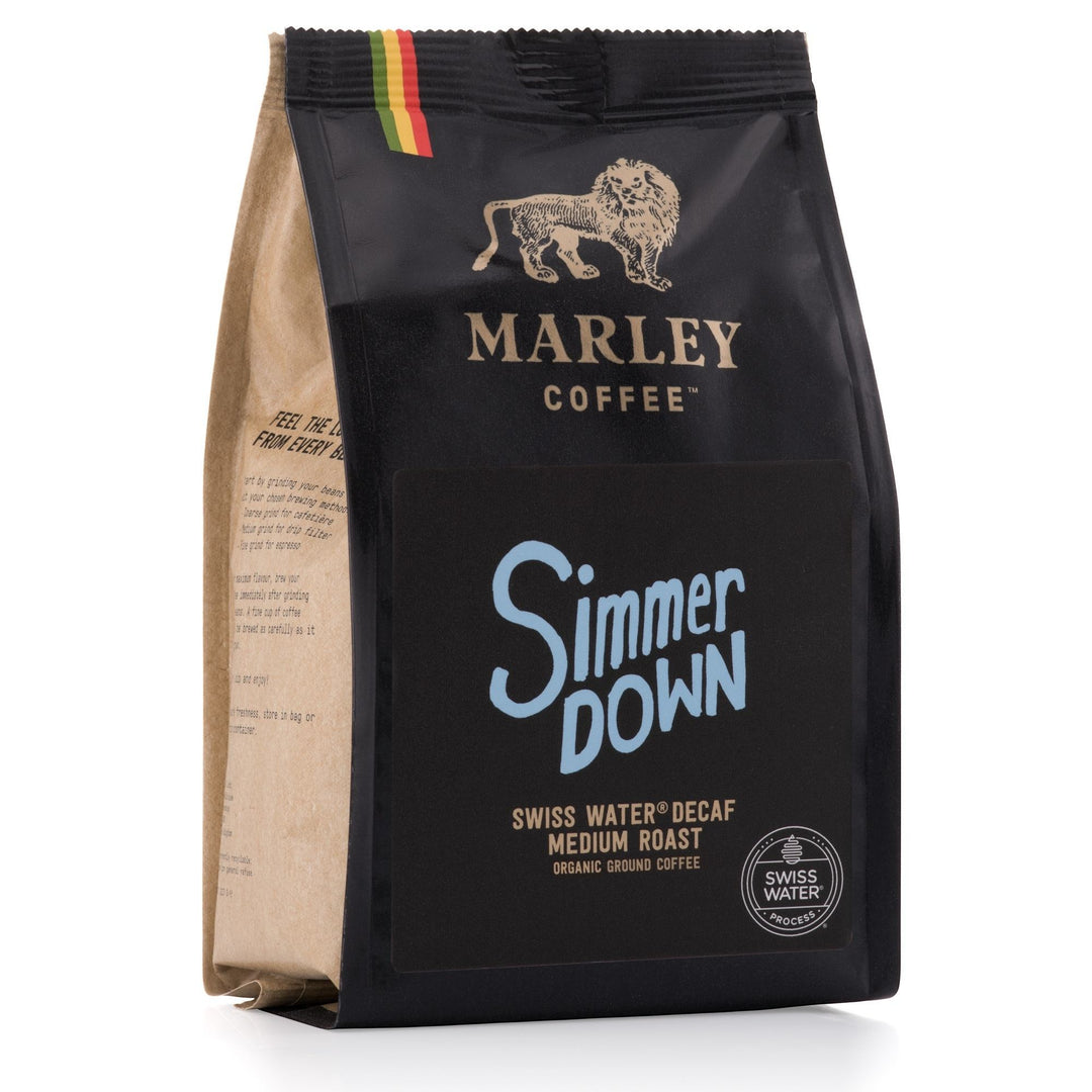 Marley Coffee Simmer Down Decaf Ground Coffee 227g