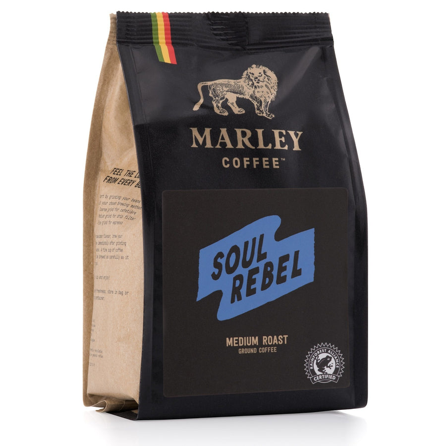 Marley Coffee Soul Rebel Medium Roast Ground Coffee 227g