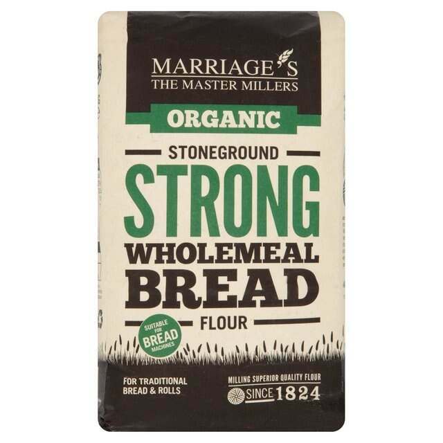 Marriage's Organic Strong Wholemeal Bread Flour 1kg