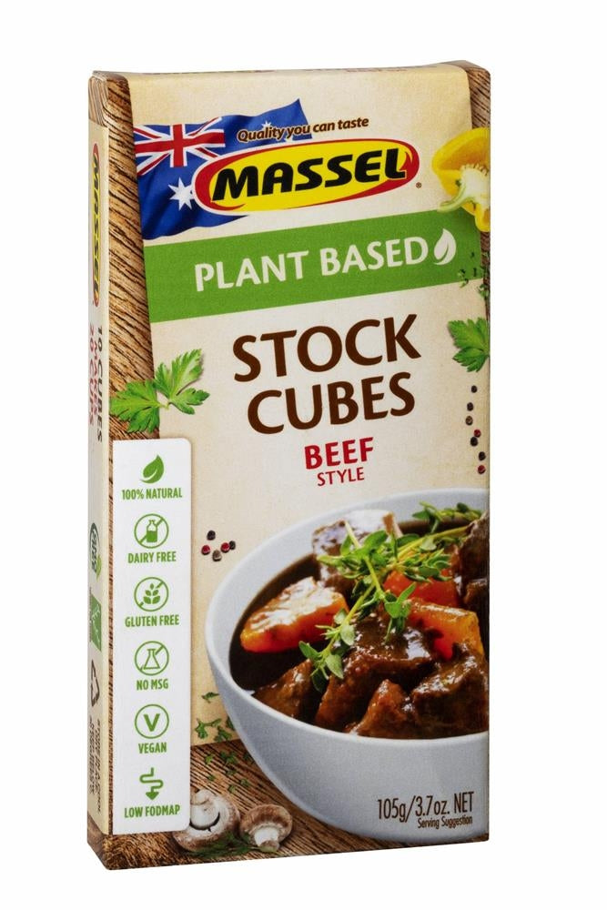 Massel Plant Based Beef Style Stock Cubes 105g