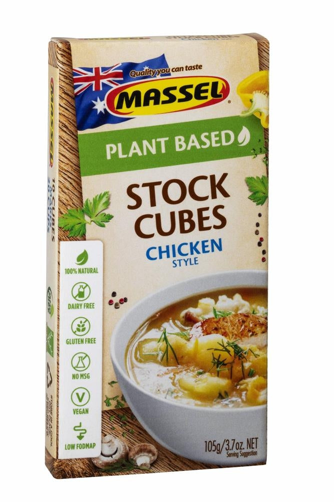 Massel Plant Based Chicken Style Stock Cubes 105g