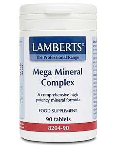 Lamberts Mega Mineral Complex 90 Tablets