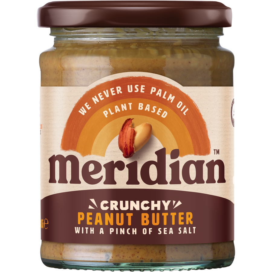 Meridian Natural Crunchy Peanut Butter with Salt 280g